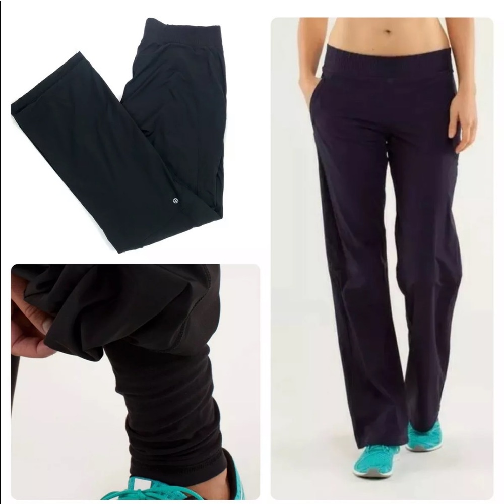 Lululemon Dog Runner Lined Workout Pants O2